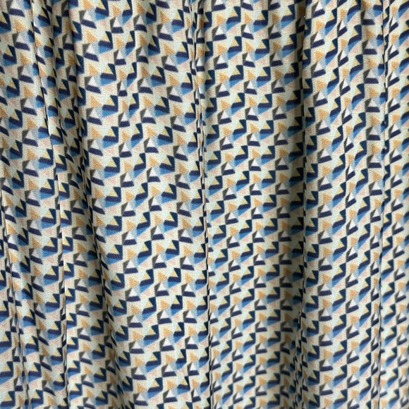 VINCE MAXI 100% SILK DRESS STAR PRINT BORDER CHARCOAL SPAGHETTI STRAP SZ S - Picture 8 of 9